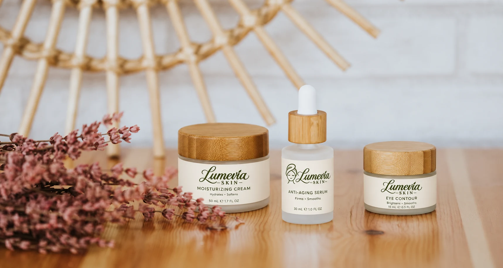 Selección de productos Lumevia Skin